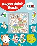 Bobo Siebenschläfer Magnet-Spiel-Buch: Kreativer Lernspaß mit 16 Magneten für Kinder ab 3 Jahren. Spielen, Lernen und Fördern!