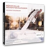 BÖKER PLUS Messer Adventskalender 2024 Haddock - Erwachsenen Advents-Geschenk - hochwertiger Weihnachts-Kalender für Damen & Herren - DIY Taschen-Messer Bausatz - Klapp-Messer zum selber machen
