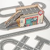 Vemkel Holz Puzzle Straße und Garage, Spiele ab 3 Jahren, Holz Puzzle ab 3 Jahre, Jigsaw Puzzle, Lernspiele ab 3 Jahre, Vorschule Spiele — 38 St