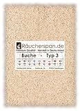 Räucherspäne Räuchermehl Buche 2kg Typ 3 mittelfein 0,3-1mm für Sparbrand geeignet