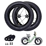 PUKY Next 14” Wheel-Set Black | 2X Luftreifen 14 Zoll | Für Kinderlaufrad ab 2-6 Jahre Laufrad Zubehör | Balance Bike Reifen | FlipChip Räder | Ersatzteile für Lernlaufrad | Robuste Bereifung