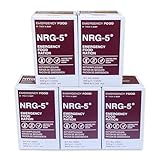 NRG-5 Energieriegel Outdoor Bar Notfallnahrung - 45 Riegel 5-Tages Vorrat für 1 Erwachsenen - Lang haltbare, kompakte und nährstoffreiche Überlebensnahrung für Krisensituationen