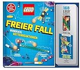 LEGO® Freier Fall: Verrückte Kettenreaktionen: Buch mit Bauanleitungen (64 Seiten) + 168 LEGO® Elemente + & Holzkugel + 6 kartonierte Bögen mit ... + ... + 3 Papierbögen mit vorgestanzen Teilen