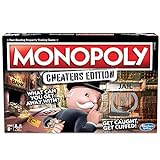 Monopoly Hasbro Gaming Game: Cheaters Edition Board Game Ages 8 and Up