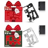 Adventskalender Füllung Männer, Kleine Geschenke für Adventskalender Männer Ideen, Kleinigkeiten Inhalt Weihnachtsgeschenke für Männer, Frauen,Teenager, Erwachsene 20 in 1 Multitool Karte Werkzeug