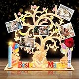 Sunwuun LED Weihnachtsgeschenke für Mama,Muttertag Geschenk mit Farben and Pinsel,Muttertag Basteln,Geburtstagsgeschenk für Mama,Weihnachten Geldbaum Geschenke,Mama Geschenk von Tochter Sohn