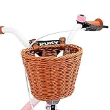 PUKY Chaos Korb | Größe M | Lenkerkorb für Laufräder, Scooter und 12' Fahrräder | Fahrradkorb für Kinder | Geflochtener Korb aus flexiblem Kunststoff