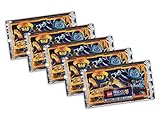 Blue Ocean - LEGO Nexo Knights (Serie 2) Sammelkarten - 5 Booster Packungen 25 Karten - Deutsche Ausgabe