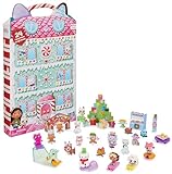 Gabby's Dollhouse, Adventskalender mit 24 Überraschungen, Figuren, Aufklebern und Puppenhaus-Zubehörteilen, Geschenk für Kinder ab 3 Jahren