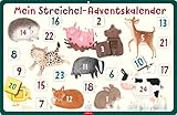 Mein Streichel-Adventskalender: Adventskalender mit Fühlelementen | Allererster fröhlicher Adventskalenderspaß für Kinder ab 12 Monaten