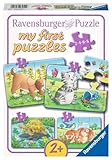 Ravensburger Kinderpuzzle - 06951 Niedliche Haustiere - My First Puzzle mit 2,4,6,8 Teilen - Puzzle für Kinder ab 2 Jahren