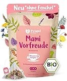 PregniVITAL Mami Vorfreude – BIO Schwangerschaftstee 1. 2. 3. Trimester – Hebammen-Kräuter für die gesamte Schwangerschaft – ein schönes Geschenk für Schwangere und werdende Mütter – 15 Teebeutel