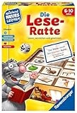 Ravensburger 24956 - Die Lese-Ratte - Spielen und Lernen für Kinder, Lernspiel für Kinder ab 6-10 Jahren, Spielend Neues Lernen für 1-4 Spieler, tolles Weihnachtsgeschenk