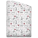 Sleezzz CloudComfort ultraleichte Sommer-Steppdecke Microfaser, Allergiker-geeignet, Waschbar bis 60°C, Füllgewicht 280g (Paris)