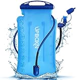 UPBOXN Trinkblase 3L Wasserreservoir, BPA-frei, auslaufsicher, Wasserspeicher-Beutel, geschmacksfreier Trinkrucksack, für Outdoor, Wandern, Camping, Radfahren, Rucksackreisen, Blau