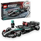 LEGO Speed Champions Mercedes-AMG F1 W15 Rennauto - Spielzeug mit Formel 1 Minifigur - Modell Auto zum Sammeln und Bauen - Geschenk für Jungen & Mädchen ab 10 Jahren oder Erwachsene Fans 77244