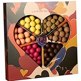 LAKRIDS BY BÜLOW - Love Selection Box - 450g - Muttertags-Geschenk mit Dänischen Gourmet Lakritz-Kugeln in edler Herz-Geschenkbox