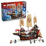 LEGO NINJAGO Der Tempel-Flugsegler - Interaktives Schiff mit beweglichen Segeln, 6 Minifiguren inkl. Cole, Zane & NYA - Geschenk für Jungen und Fans von Aufstieg der Drachen ab 14 Jahren - 71848