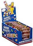 Haribo Roulette - Fruchtgummi - 1 Karton mit 50 Rollen à 25 gr