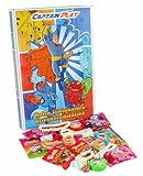 CAPTAIN PLAY Retro Süßigkeiten Adventskalender 2024, Weihnachtskalender mit Süßigkeiten, 348g Retro Adventskalender Süßigkeiten