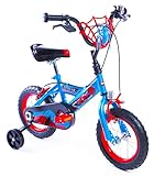 Huffy Jungen Marvel Spiderman 16 Zoll Fahrrad Spider Man Bike, Blau