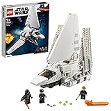 LEGO 75302 Star Wars Imperial Shuttle Bauset mit Luke Skywalker mit Lichtschwert und Darth Vader Minifiguren