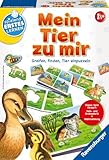 Ravensburger 24731 - Mein Tier zu Mir - Puzzelspiel für die Kleinen - Spiel für Kinder ab 1 und 1/2 Jahren, Spielend erstes Lernen für 1-4 Spieler