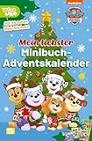 PAW Patrol Mitmachbuch: Mein liebster Minibuch-Adventskalender: Mit 24 tollen Mini-Büchern | Adventskalender zum Vorlesen, Malen und Rätseln ab 3 Jahren