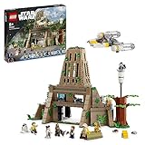 LEGO Star Wars: Eine Neue Hoffnung Rebellenbasis auf Yavin 4 mit 10 Minifiguren, darunter Luke Skywalker, Prinzessin Leia, Chewbacca, Plus 2 Droidenfiguren, Y-Wing Starfighter und Kommandoraum 75365
