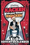 Beim Kacken ein paar Rätsel knacken – Der Klo Adventskalender für Männer: 24 Sitzungen voller Rätselspaß und Klo-Humor bis zum Abwischen. Das lustige Geschenk.