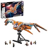 LEGO 76193 Marvel Super Heroes Das Schiff der Wächter Avengers Spielzeug Set aus Guardians of the Galaxy, Thor und Star-Lord Minifiguren, Geschenke für Jungen und Mädchen, Teenager