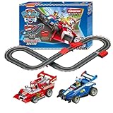 Carrera - 20063514 GO!!! Paw Patrol - Ready Race Rescue Rennbahn-Set I Rennbahnen und lizensierte Slotcars | bis zu 2 Spieler | Für Jungs und Mädchen ab 6 Jahren & Erwachsene