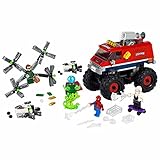 LEGO Marvel Spider-Man: Spider-Man's Monster Truck vs. Mysterio 76174; Cool, Collectible Birthday Gift for Kids, New 2021 (439 Pieces)