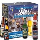 Kalea | Bier-Adventskalender | Edition Bayern | 24x 0,33l Bierspezialitäten aus Bayern | inkl. Verkostungsglas | Bestückung 2024 | Geschenk zur Vorweihnachtszeit