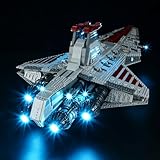 GEAMENT LED Licht-Set Kompatibel mit Lego Star Wars Republikanischer Angriffskreuzer der Venator-Klasse (Venator Class Republic Attack Cruiser) 75367 (Modell-Set Nicht enthalten)