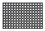 HPFLOOR Ringgummimatte-Wabenmatte I 40 x 60 cm Gummimatte außenbereich I Flexibel einsetzbare Antirutschmatte I Witterungsresistente Ringgummimatte I Gummibodenbelag Außen Innenbereich