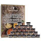 Gewürzkalender Adventskalender 2023 Only Spices Weihnachtskalender für Erwachsene 24 Gourmet Premium Kochgewürzset Küchengeschenk Adventskalender für Männer frauen
