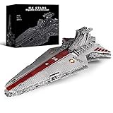 WLOXBKF mould 21005 Super Star Destroyer, Venator-Class Republic Attack Cruiser Building Toy, 6685+Pcs Buildable Toy Model Gifts, UCS Collection
