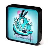 numskull Fortnite LED Light Box Acryl-Lampe – Offizielles Llama LED-Licht, Tisch- oder Wandmontage, USB- oder Batteriebetrieben, 22 cm hoch