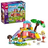 LEGO Friends Meerschweinchen Spielplatz – Kinder Spielzeug mit 2 Minifiguren, 2 Tierfiguren und viel Zubehör für die Haustierpflege - Kreatives Geburtstagsgeschenk für Mädchen ab 5 Jahren – 42640