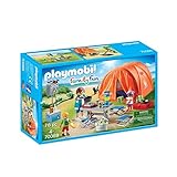 PLAYMOBIL Family Fun 70089 Familien-Camping, Ab 4 Jahren