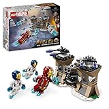 LEGO Marvel Iron Man & Iron Legion vs. Hydra-Soldat, Avengers Bauspielzeug, kreatives Spielset für Kinder und Superheldenfans, Geschenk für Jungen und Mädchen ab 6 Jahren 76288