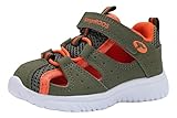 KangaROOS Unisex Kinder Ki-rock Lite Ev Sandale, Olive Flame, 23 EU