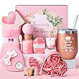 LIVEHITOP Geschenke für Frauen, Geschenk Freundin Geburtstag, Geburtstagsgeschenk für Frauen Mama, Schwester, Beste Freundin Geschenkset 18 40 50 70 Geburtstag