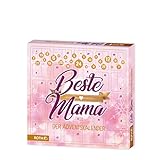ROTH Adventskalender 'Beste Mama' gefüllt mit Entspannungsartikeln für Mütter, Frauen-Kalender für die Vorweihnachtszeit