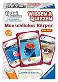 Ravensburger tiptoi 00753 - Spiel Wissen & Quizzen: Menschlicher Körper / Sammelt allein oder gemeinsam wertvolles Wissen über den menschlichen Körper von A bis Z