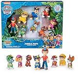 PAW Patrol Jungle Pups – Spielfiguren-Geschenkset mit 7 Hundefiguren und 1 Ryderfigur zum Sammeln, Spielzeugfiguren, Spielzeug geeignet für Kinder ab 3 Jahren