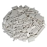 Lego® Steine und Sondersteine Gemischt in Weiß - Menge 100x | Ideal für kreative Projekte