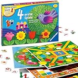 Ravensburger 21417-4 erste Spiele - Spielesammlung für die Kleinen - Spiele für Kinder ab 3 Jahren, Brettspiele für 2-6 Spieler - Farbwürfel