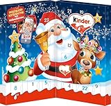 kinder Mix Tisch-Adventskalender 2025 – Adventskalender mit leckeren Schokoladen-Spezialitäten – 1 Kalender à 113g